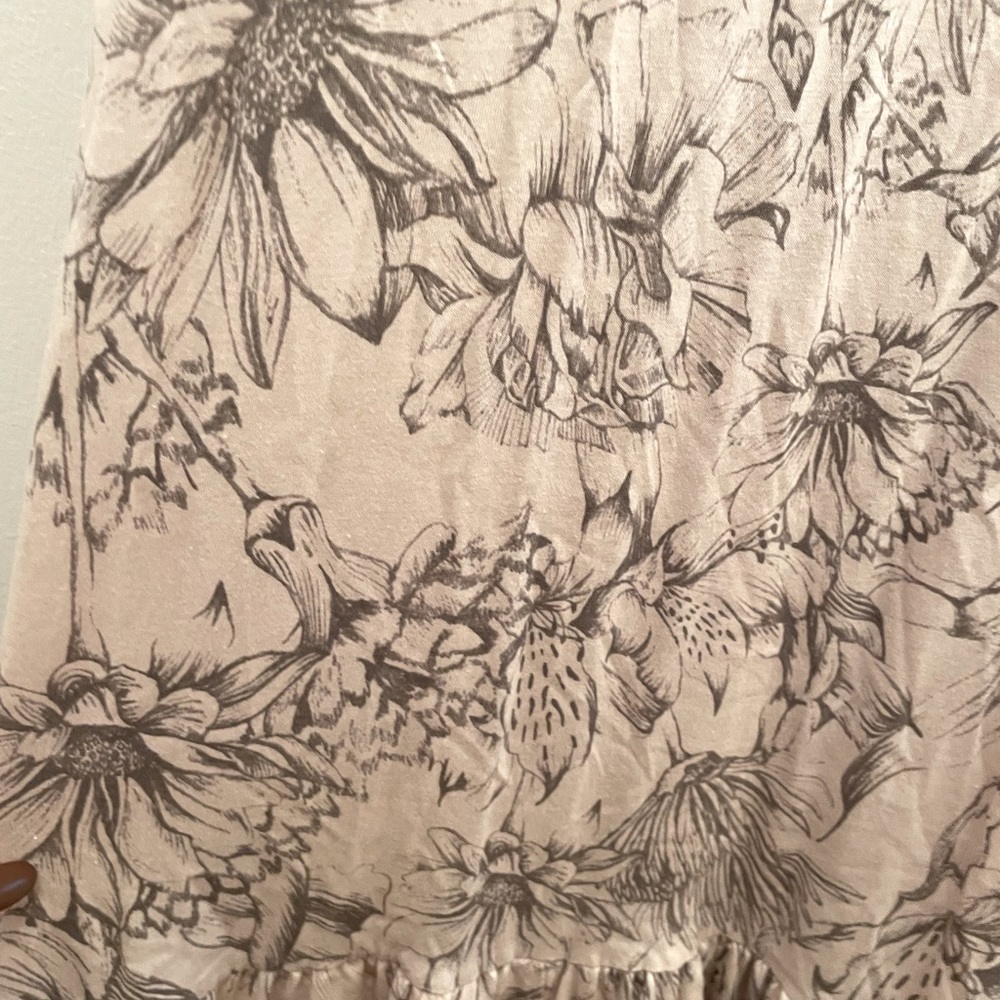 Banana republic floral maxi dress